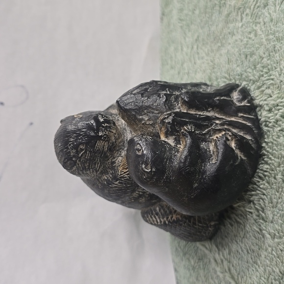 Originals by Wolf Mother Beaver Soap stone sculpture Canada - Picture 1 of 6
